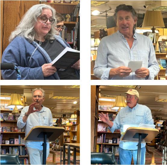 Boulder Bookstore readings 1